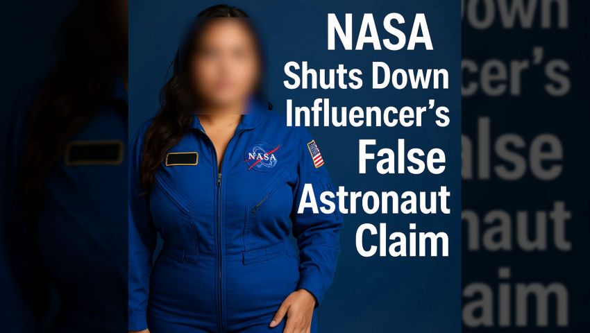 NASA Shuts Down Influencer’s False Astronaut Claim #1826