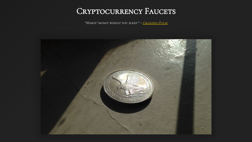 Blockchain Hustles: Faucet Madness