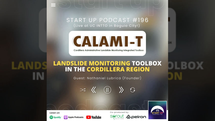 Start Up #196: Calami-T - Landslide Monitoring Toolbox in the Cordillera Region