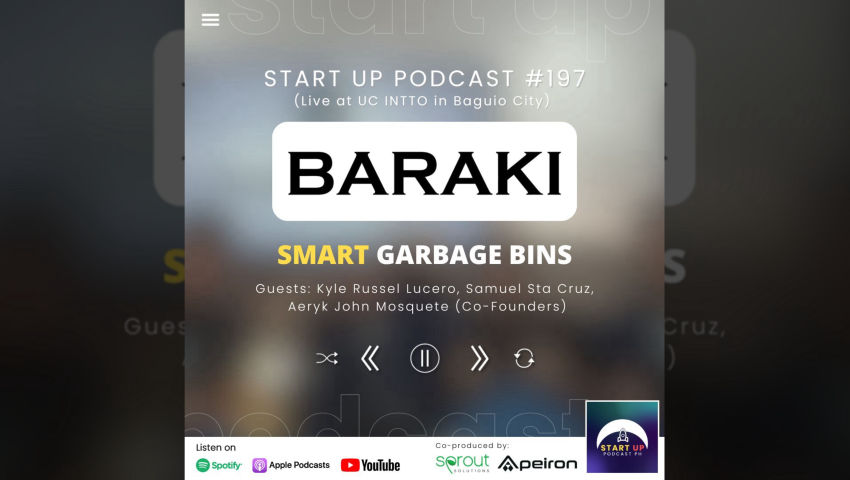 Start Up #197 (LIVE): BARAKI - Smart Garbage Bins